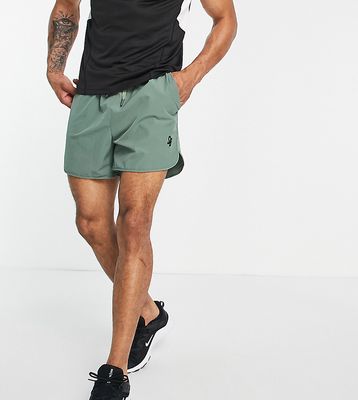 South Beach polyamide runner shorts in khaki - KHAKI-Green