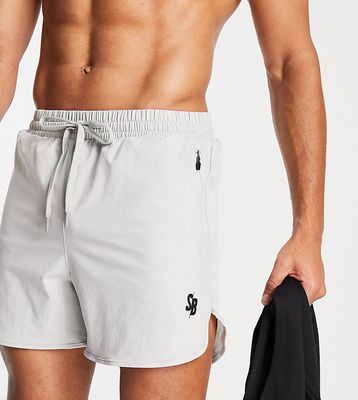 South Beach polyamide shorts in gray - GRAY