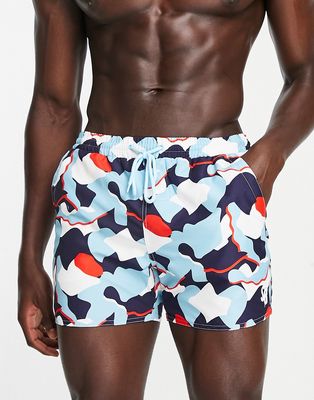 South Beach swim shorts in multi print
