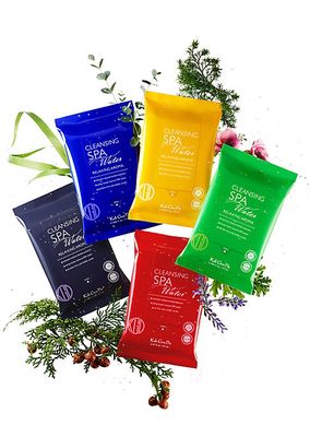 Spa Relaxing Aromas 5-Piece Cleansing Water Cloths Set