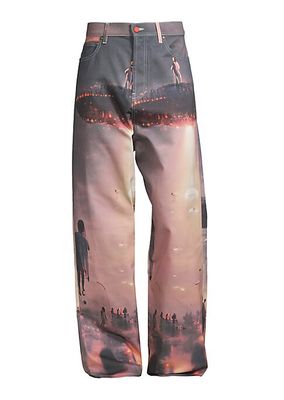 Space Baggy Jeans