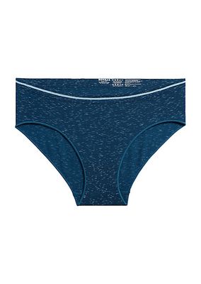 Space-Dye Seamless Hipster Panty