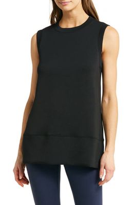 SPANX Air Essentials Tunic Tank Top in Very Black