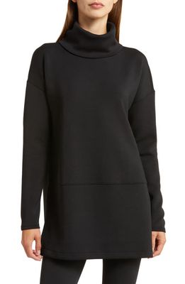 SPANX AirEssentials Turtleneck Tunic in Very Black