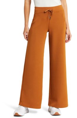 SPANX AirEssentials Wide Leg Pants in Butterscotch