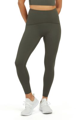 SPANX Booty Boost Active 7/8 Leggings in Dark Palm