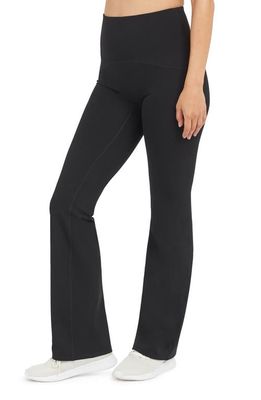 SPANX Booty Boost Yoga Pants in Very Black