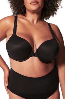 SPANX Bra-llelujah! Underwire Front Closure Adjustable Strap Bra in Very Black