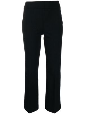 SPANX cropped straight-leg trousers - Black