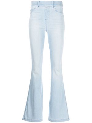 SPANX high-waisted flared trousers - Retro Light Wash