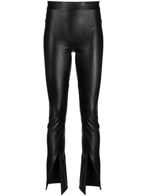 SPANX Leather-Like faux-leather leggings - Black