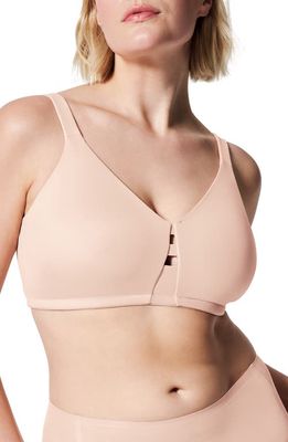 SPANX Low Profile Cushioned Underwire Minimizer Bra in Champagne Beige