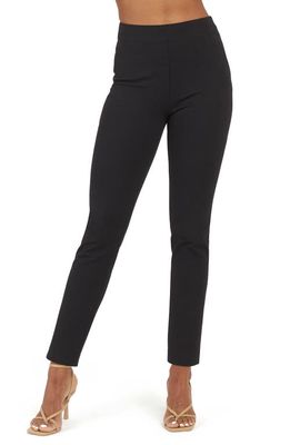 SPANX On the Go Slim Straight Ankle Pants in Classic Black