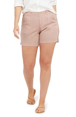 SPANX® 6-Inch Stretch Twill Shorts in Mauve