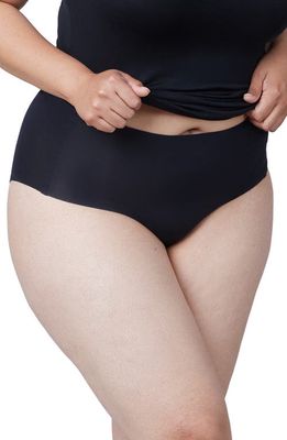 SPANX® Ahhh-llelujah® Fit to You Pima Cotton Briefs in Very Black