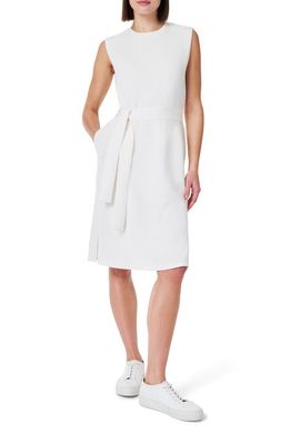 SPANX® Aire Sleeveless Scuba Knit Dress in Powder