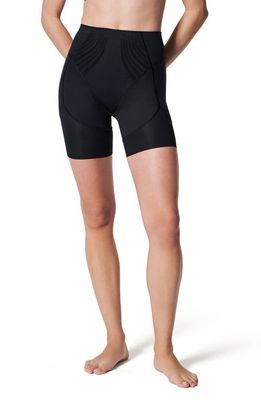 SPANX® Haute Contour Bike Shorts in Very Black