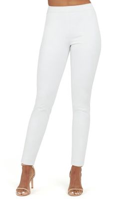 SPANX® On The Go Slim Straight Ankle Pants with Ultimate Opacity Technology in Classic White