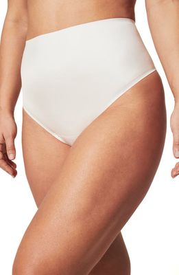 SPANX® Shaping Satin Thong in Linen