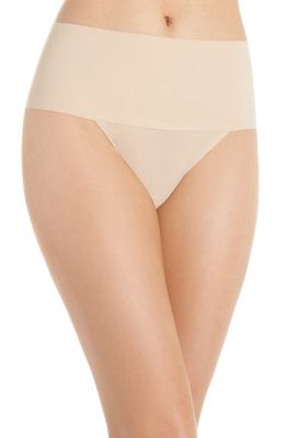 SPANX® Undie-tectable Thong in Soft Nude