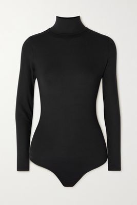 Spanx - Suit Yourself Stretch-jersey Turtleneck Bodysuit - Black