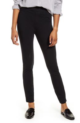 SPANX The Perfect Pant Back Seam Skinny Ankle Pants in Classic Black