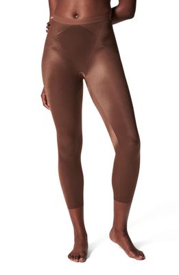 SPANX Thinstincts 2.0 Capri Leggings in Chestnut Brown