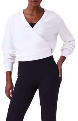 SPANX Tie Wrap Top in Powder