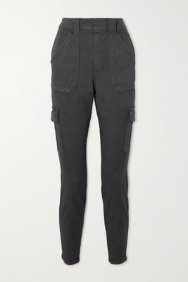 Spanx - Twill Tapered Cargo Pants - Black