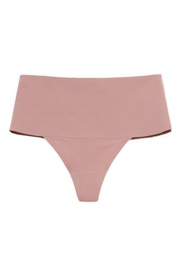SPANX Undie-tectable Thong in Plum Petal