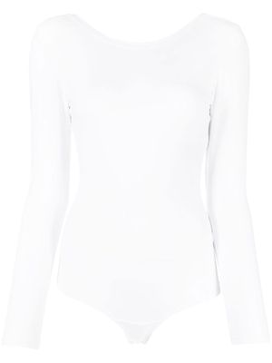 SPANX V-back long-sleeve bodysuit - White