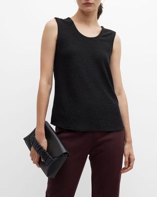 Sparkle Scoop-Neck Tank