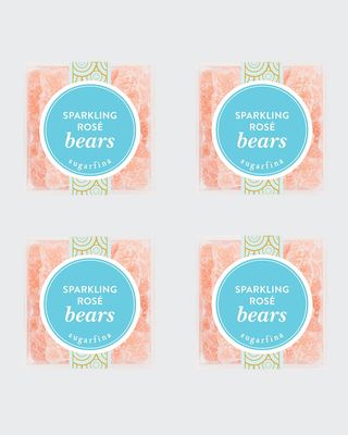 Sparkling Rose Bears, Small Cube 4-Piece Kit