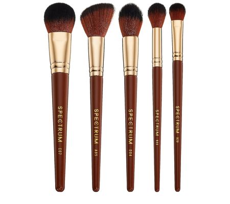 Spectrum Pantherine 5-Piece Face Brush Set