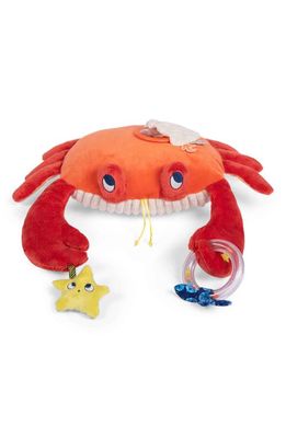 Speedy Monkey Paulie's Adventure Large Activity Crab Stuffed Animal in Red