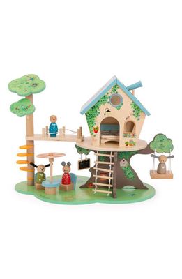 Speedy Monkey The Big Family Wooden Treehouse in Multi Color