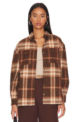 SPELL Basecamp Flannel in Brown
