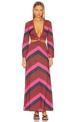 SPELL Mylee Dress in Burgundy