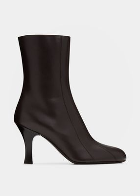 Spencer Leather Ankle Booties