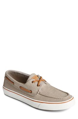 Sperry Bahama II Hemp Boat Shoe in Taupe