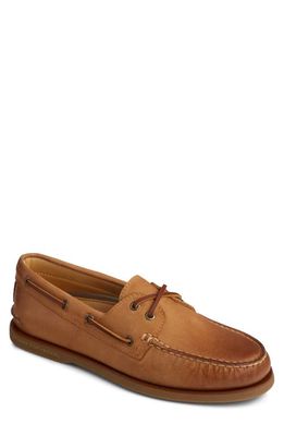 Sperry Gold Cup Original Authentic 2-Eye Boat Shoe in Ginger