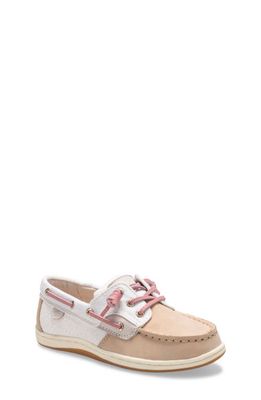 SPERRY TOP-SIDER Sperry Kids 'Songfish' Boat Shoe in Champagne