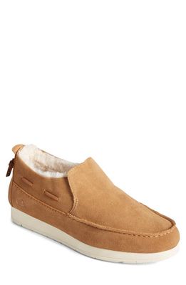 SPERRY TOP-SIDER Sperry Moc-Sider Shoe in Tan Suede
