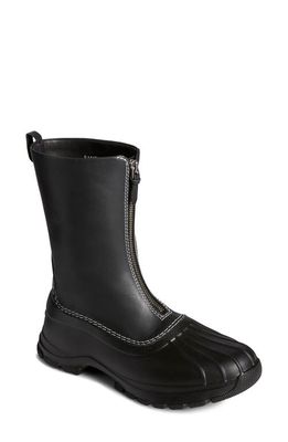 Sperry x Who What Wear Duck Float Zip Boot in Black