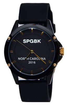 SPGBK Watches Cumberland Silicone Strap Watch