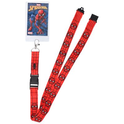 Spider-Man  Reversible Lanyard with ID Holder