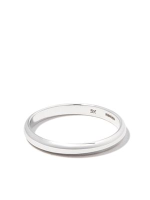 Spinelli Kilcollin 18kt white gold Half Round ring - Silver