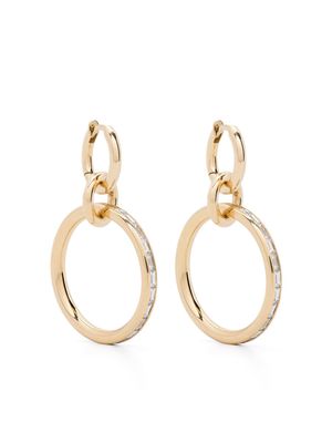 Spinelli Kilcollin 18kt yellow gold Taryn diamond hoop earrings