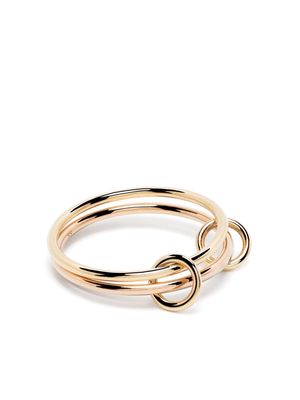 Spinelli Kilcollin 18kt yellow rose-gold and sterling-silver Cyllene ring
