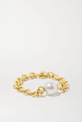 Spinelli Kilcollin - Gravity 18-karat Gold Pearl Ring - 6 1/2